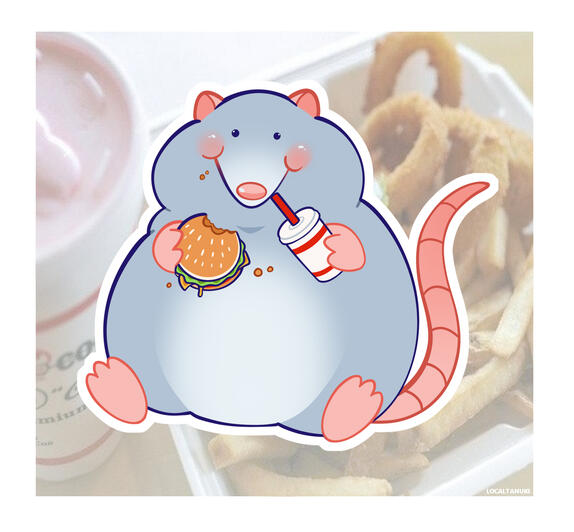 foodie rat
