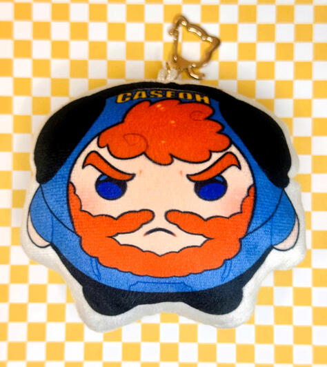 streamer plush keychain