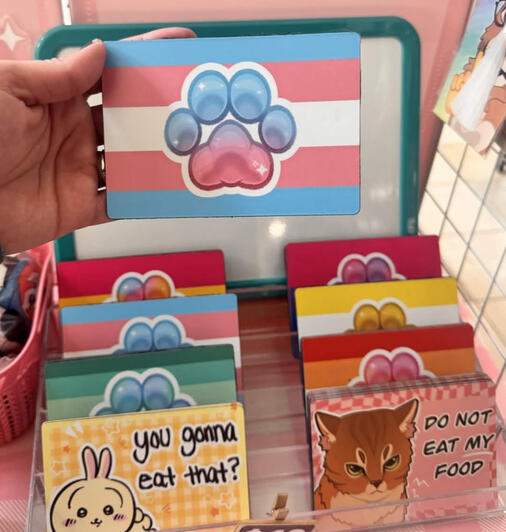 furry/pride magnets