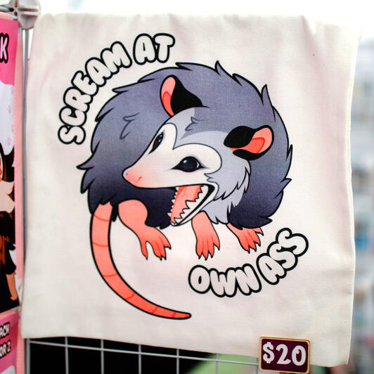 opossum tote bag opossum tote bag